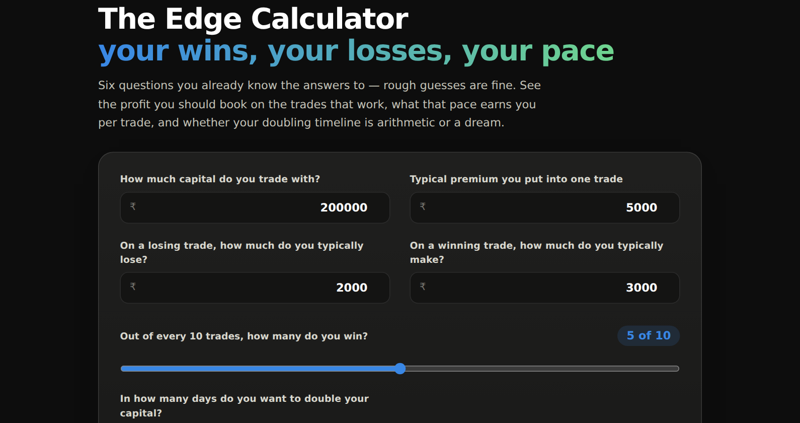 Edge Calculator